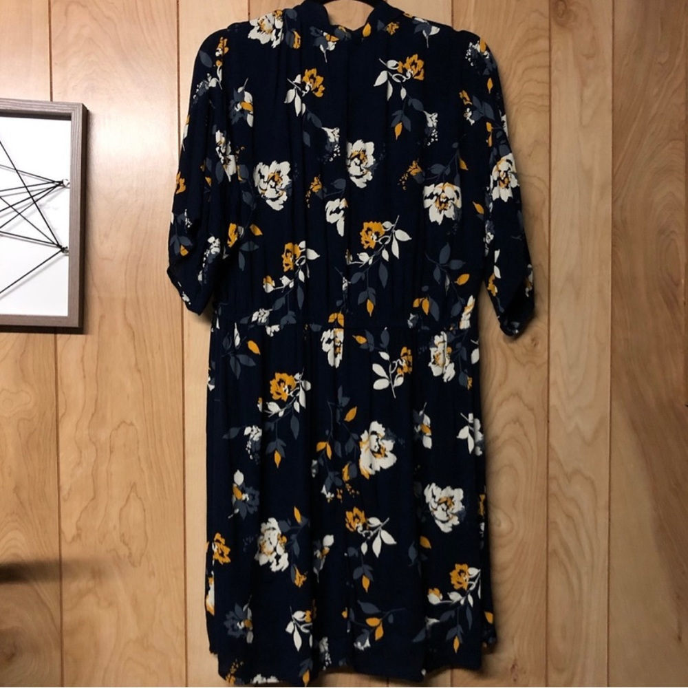 Women’s Maurice’s Floral Tie Front Kimono Style Sz S